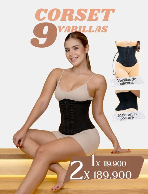 CORSET LIPO 9 VARILLAS