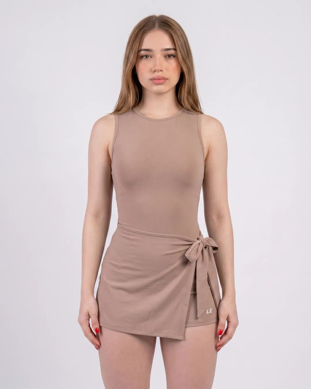 ENTERIZO VESTIDO SIN MANGAS
