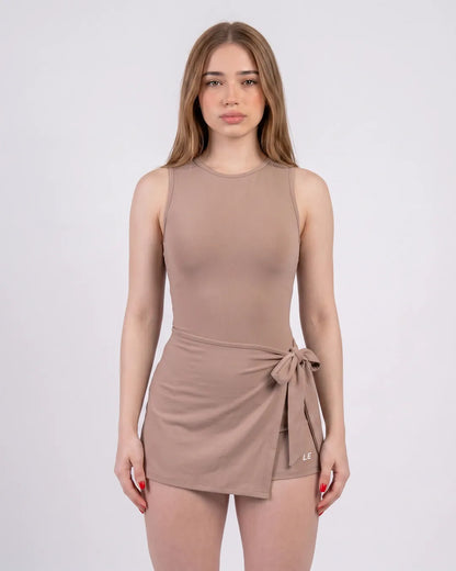 ENTERIZO VESTIDO SIN MANGAS