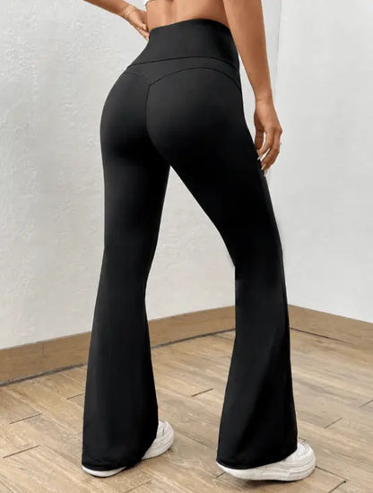FLARE PANTS WIDE LEG- CINTURA AVISPA