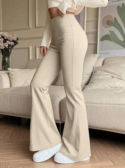 FLARE PANTS WIDE LEG- CINTURA AVISPA