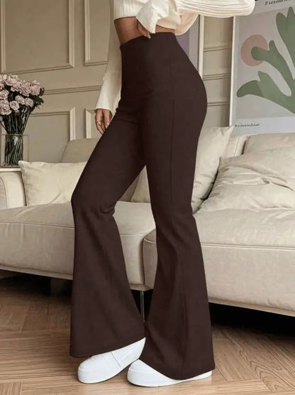 FLARE PANTS WIDE LEG- CINTURA AVISPA